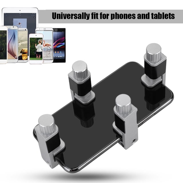 Accesorio de clip de pantalla LCD, 8 piezas Accesorio de clip ajustable Clip de pantalla ajustable Soporte de reparación de teléfono móvil Rendimiento sólido