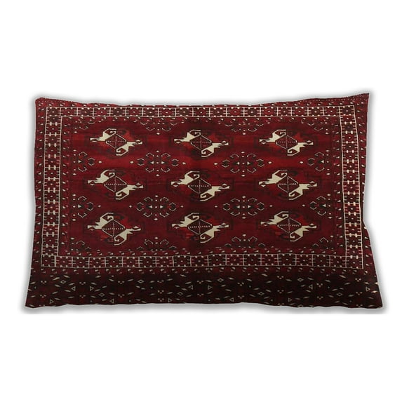 Ahgly Company Outdoor Rectangular Traditional Lumbar Throw Pillow, 13 inch by 19 inch