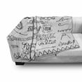 thumbnail image 3 of Adventure Soft Flannel Fleece Throw Blanket, Various Words on Happiness and Self Value Uplifting Phrases Being Who You Are, Cozy Plush for Indoor and Outdoor Use, 50" x 60", White Black, by Ambesonne, 3 of 6