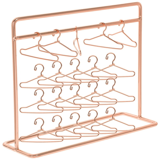 Baby Clothes Hangers1 Set Doll Apparel Hanger Rack Doll Hangers