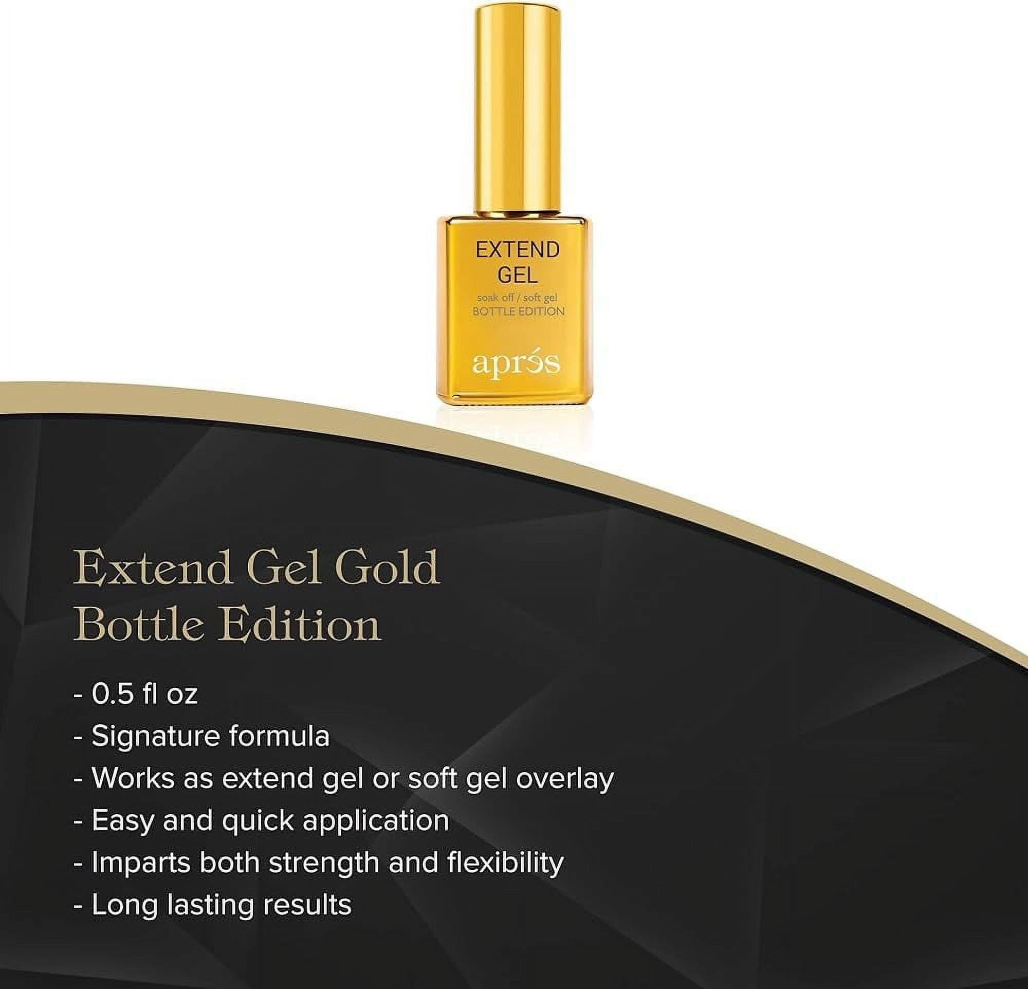 Apres Extend Gel in Bottle Edition - 15ml / 0.5 oz(Pack of 3)