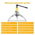 thumbnail image 6 of XIANERS Hydraulic Bearing Puller Heavy Duty 10 Ton Wheel Bearing 3-Jaw Puller Integrated Mechanical Repair Tools Pulling Set for Hubs Bearings Gears right, 6 of 9