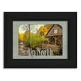 thumbnail image 4 of Up North Tabletop Picture Frame - Holds 4x6 Photo - Multiple Color Options Black Frame with Unfinished Insert, 4 of 5