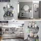 thumbnail image 3 of No Drilling Bathroom Corner Shelf, Adhesive Shower Caddy, Rustproof Aluminum Storage Rack, Wall Mounted Shower Organizer for Bathroom Accessories, Gra, 3 of 4