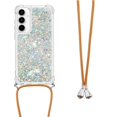 thumbnail image 1 of Funda FOXDOCK para Samsung Galaxy A36 con Cuerda Ajustable, Brillo Líquido, Protección Antigolpes y Lente – Ideal para Regalo, 1 of 6