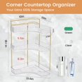thumbnail image 3 of Organizador de maquillaje NATURE'S SOURCE de 3 niveles para Vanity Corner, 3 of 7