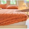 thumbnail image 4 of Elastic Bed Sheets, Elastic Bed Sheets Queen Size, Elastic Bed Sheets Quilted, Elastic Bedsheet, Elastic Bedsheets Queen Size Bed, Fuzzy Bed Sheets, Fluffy Sheets (Gray,Queen), 4 of 7