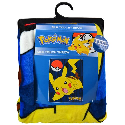Pokemon Pikachu 46x60" Silk Touch Throw Blanket