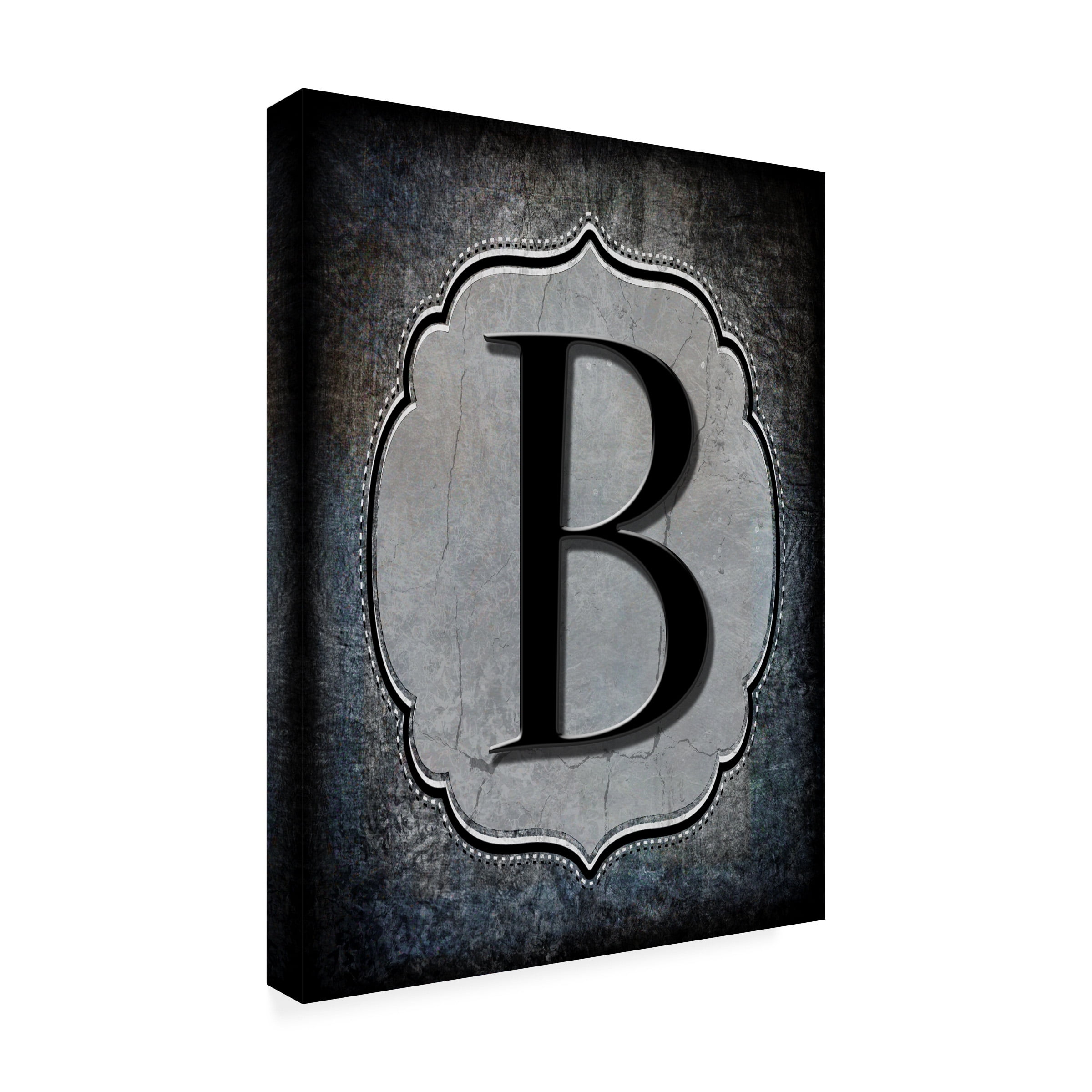 LightBoxJournal 'Letter B' Canvas Art