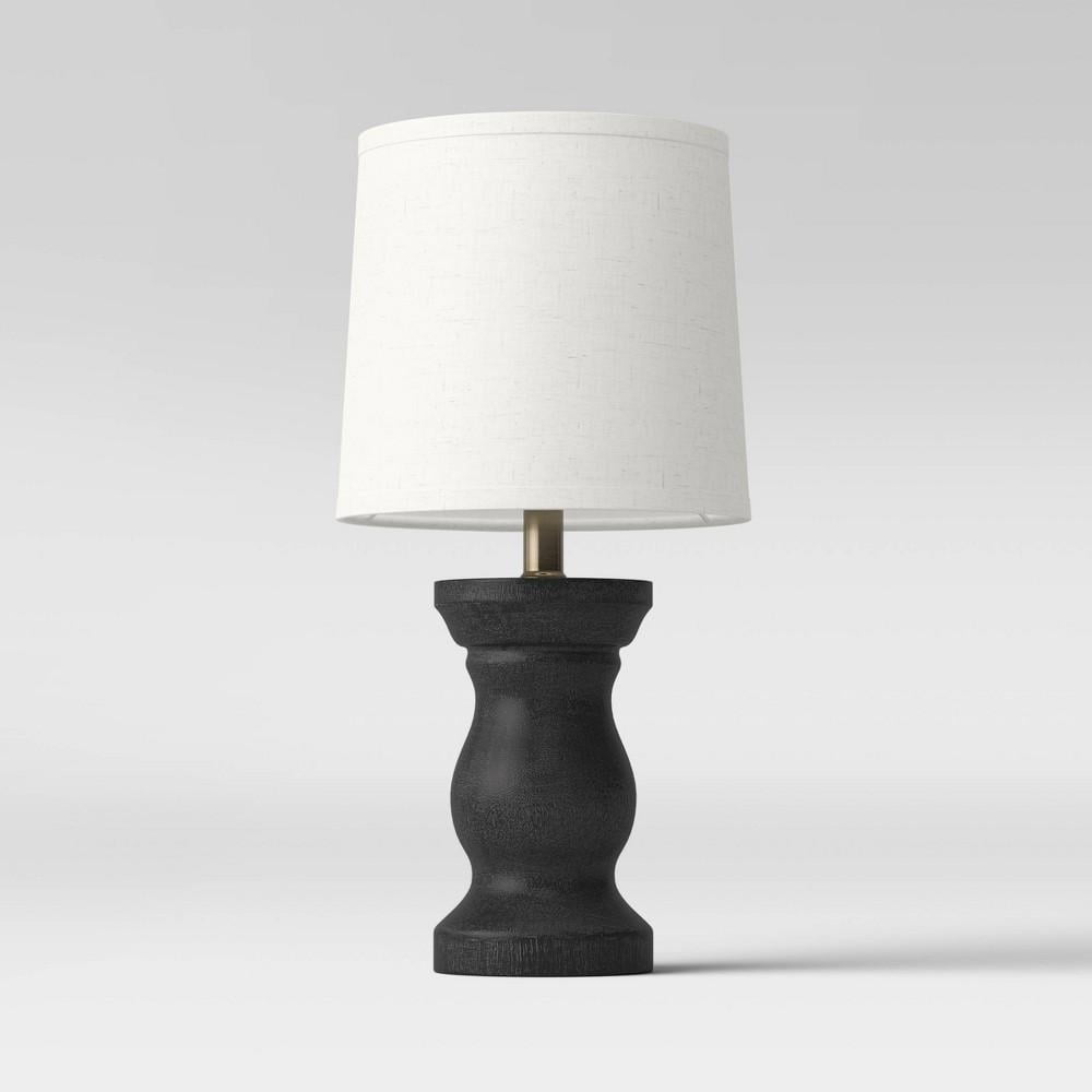 threshold wood table lamp