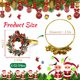 thumbnail image 3 of Juego de 6 servilleteros con forma de corona para mesas de comedor navideñas, recepciones de bodas, Navidad, Acción de Gracias y cocinas caseras para ocasiones informales o formales., 3 of 5