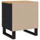 thumbnail image 4 of Mesita de noche VidaXL de madera maciza de acacia negra industrial, 4 of 9