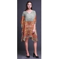 thumbnail image 3 of Phagun Plage Caftan Bikini Cover up Femmes Midi Robe Courte Caftan-XL-3X, 3 of 6