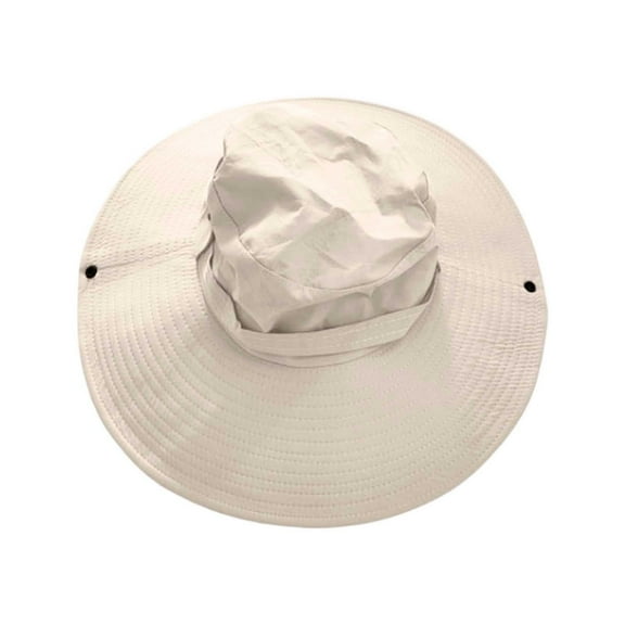Scala Sun Hats for Women Wide Brim Straw Fashion Hat Outdoor Protection Packable Bucket Hat Beach Vacation Sun Hat Beige One Size