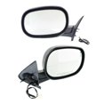 thumbnail image 1 of Power Mirror Set Of 2 For Dodge Dakota Durango Textured Black Manual Folding, 1 of 1