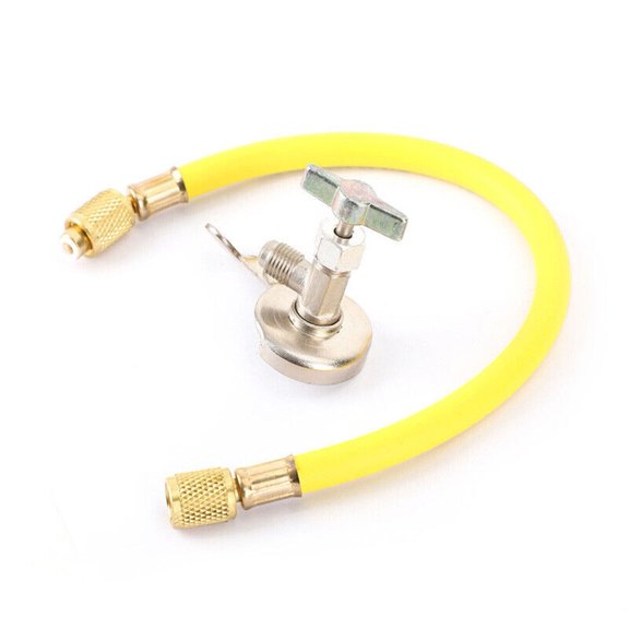 Air Conditioner Tank Faucet Refrigeration Fill Hose Valve Kit For R12 R22 R134