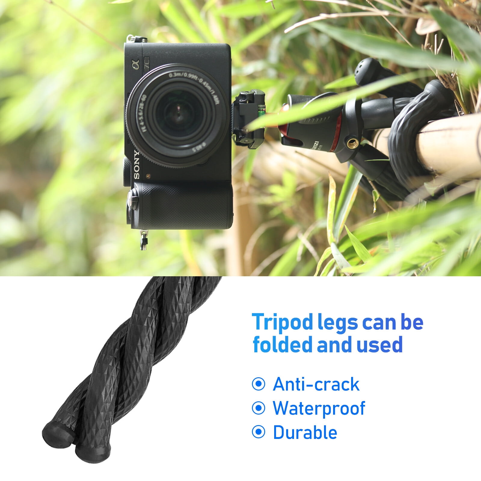 Ulanzi MT-11 2 in 1 Extend Flexible Octopus Tripod for Smartphone DSLR Camera