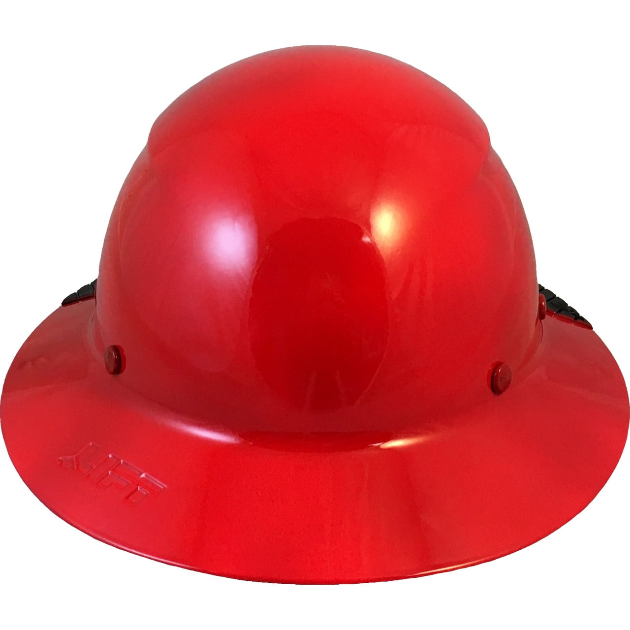 Lift Safety Actual Carbon Fiber Hard Hat - Full Brim Red