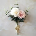 thumbnail image 3 of 2 Pcs Gold Wall Decor, Plant Wall Vase Metal Tube Decoration Holder Used to Display Dried Flowers, 3 of 5