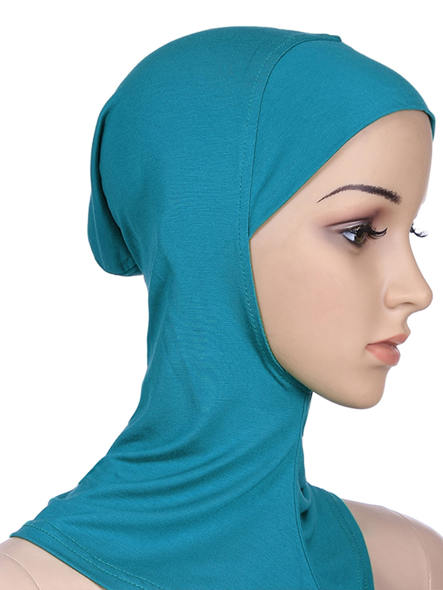 Womens Islamic Muslim Shiny Under Scarf 