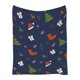 thumbnail image 2 of Puntoco 75*100Cm Christmas Flannel Print Blanket office Nap Blanket Cover Blanket Conditioning Blanket Sofa Blanket, 2 of 2