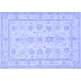 thumbnail image 1 of Ahgly Company Indoor Rectangle Oriental Blue Traditional Area Rugs, 3' x 5', 1 of 4