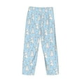 thumbnail image 5 of Xecao Rabbit And Bird Men's Straight Lounge Pajama Pants: The Ultimate in Comfortable Sleepwear, 5 of 9
