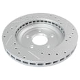 thumbnail image 3 of TRQ Performance Brake Rotor G-& Ceramic Pad Front Kit w/Chemicals BKA17900 Fits select: 1997-2004 CHEVROLET CORVETTE, 3 of 8