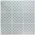 thumbnail image 4 of The Tile Life Etiquette 8" x 8" Blue Satin Porcelain Floor and Wall Tile, Case of 23, 4 of 8