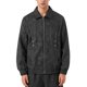 thumbnail image 1 of Ceisia Men's fashion casual solid color faux leather lapel zipper Gift coat pocket long sleeve outerwear, 1 of 9
