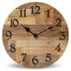 thumbnail image 1 of Reloj de pared NIKKY HOME Rustic Farmhouse 30 cm, MDF vintage, 1 of 6