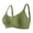 Green, variant on Sports Bras for Women Women's Push-Up Bra Seamless Minimizer No Gap Anti-Sag Side Smoothing Wireless Bra Beige S