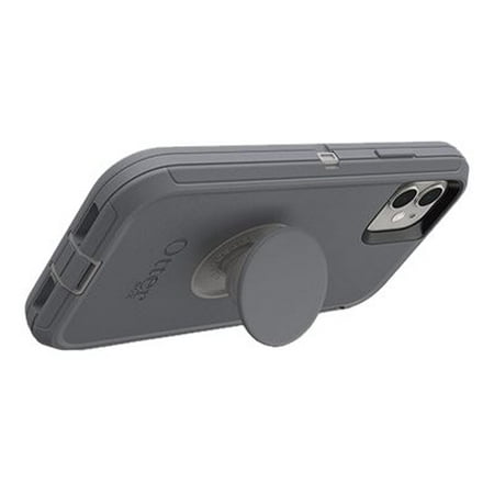 OtterBox - Otter + Pop Defender Series Case for Apple® iPhone® 11 - Howler Gray