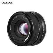 VELEDGE 35mm F/1.2 Super High Resolution Large Aperture Standard Camera Prime Lens Lightweight MF Manual Focus Lens 0. Closest Focal Length for Sony E-Mount Mirrorless Cameras for Sony A7III A9 NEX