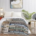 thumbnail image 6 of Yibo Wedding Anniversary Gifts for Women Blanket Flannel Soft and Comfortable Anti-static Bed Sofa Blanket, 6 of 8