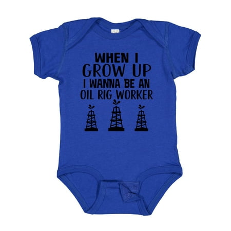 

Inktastic Future Oil Rig Worker Gift Baby Boy or Baby Girl Bodysuit
