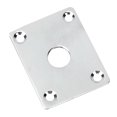 thumbnail image 1 of Guitarra eléctrica Universal estilo cuadrado Jack placa bajo 1/4 salida entrada Jack Socket, 1 of 8