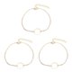 thumbnail image 4 of Guardurnaity Tobillera con estilo, resistente, aleación de oro y plata, joyería estética, estilo simple, accesorio de moda, de tobillo, Type2 NO2, 4 of 6
