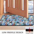 thumbnail image 3 of German Shorthaired Pointer Dog and Flower Door Rugs,Washable Non Slip Door Mats Indoor,Decorative Door Mats,Entry Mat Indoor for Entrance,Bedroom,Kitchen,Bathroom,30"x17", 3 of 6