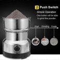 thumbnail image 5 of 220v Electric Coffee Grinder Grinding Milling Bean Nut Spice Matte Blender Cup, 5 of 5
