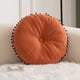 thumbnail image 3 of Yuarrent Cojín para sofá y silla, ventana de Tatami, almohada con borlas de algodón PP, almohadilla de Color sólido para el hogar de Decoración del hogar Naranja, 3 of 6