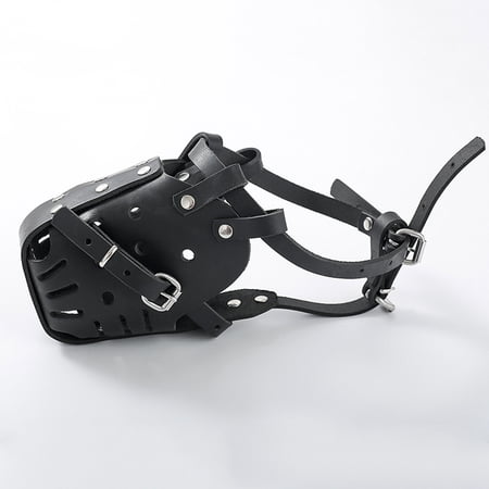 VINGVO collier de tête anti-morsure Collier de tête de chien respirant