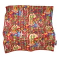 thumbnail image 6 of indian quilts single size, Handmade Kantha Quilt Cotton Bedspread, Indian Vintage Kantha Throw Blanket, Reversible Floral Patchwork Quilt, 6 of 6