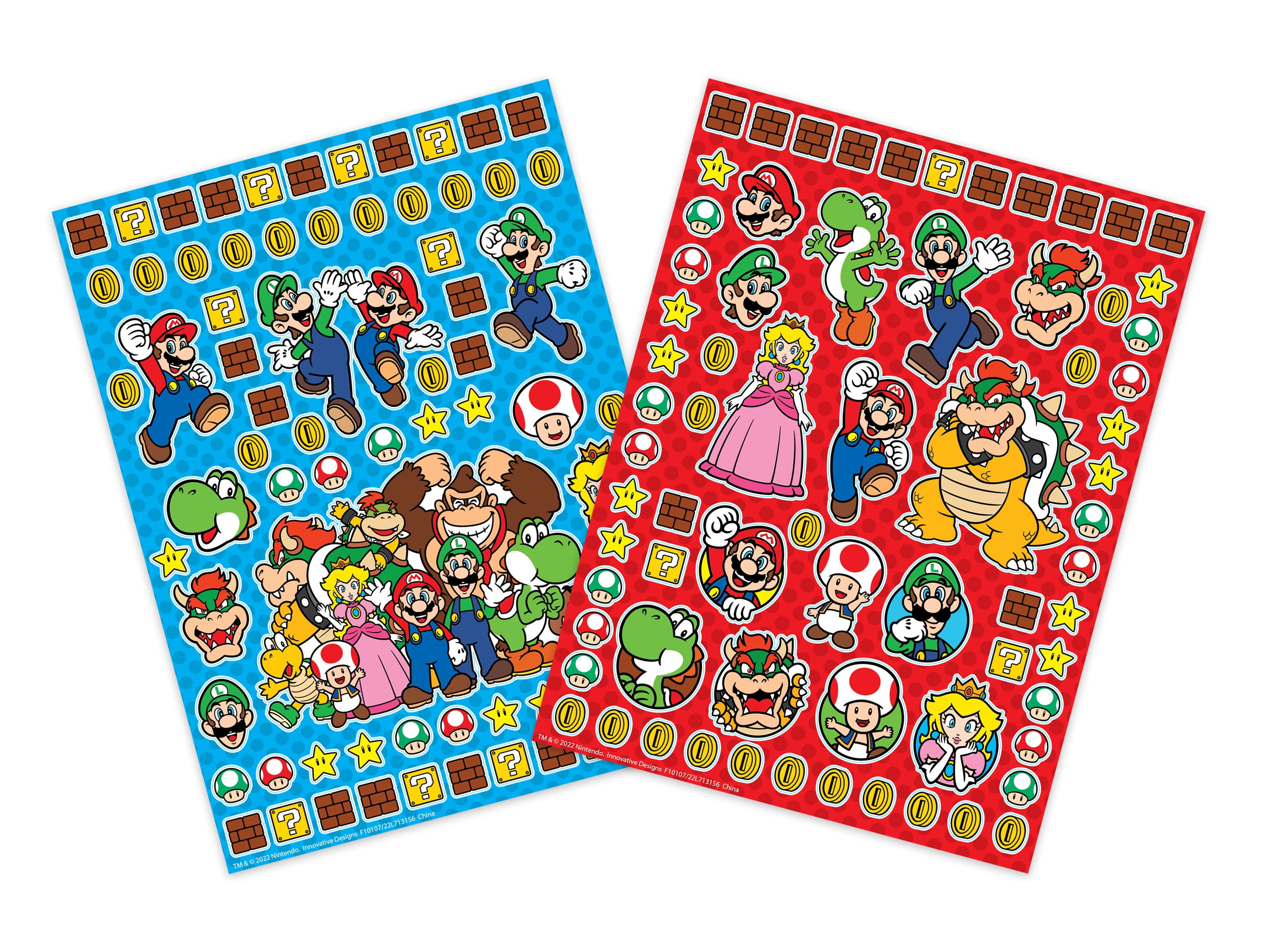 Nintendo Super Mario Bros. Journal Set, 9 Pieces