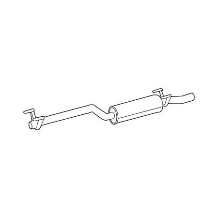 Genuine OE Mercedes-Benz Muffler & Pipe - 9064904900 Fits select: 2014-2017 MERCEDES-BENZ SPRINTER 2500, 2013 MERCEDES-BENZ SPRINTER 3500