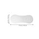 thumbnail image 2 of Baby Muslin Burp Cloths Cotton for Feeding 6Pcs White Soft Washable Cloths, 2 of 4