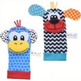 thumbnail image 3 of Soft Baby Wrist Rattle, And Plush Stuffed Infant Toys,Birthday Holiday Birth Present For Newborn Boy Girl Birth To 24 Months Toddler 2 To 4 Years Kids, Early Educational Toys For Newborn, 3 of 4