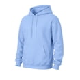 thumbnail image 6 of Men Solid Pullover Hoodie Basic Plain Hooded Sweatshirt with Drawstring Hood & Front Kangaroo Pocket XL, 6 of 6