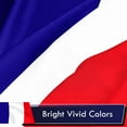 thumbnail image 3 of G128 - TWO PACK of FRANCE FRENCH FLAG NEW 3x5ft WITH BRASS GROMMETS, 3 of 6