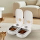 thumbnail image 3 of Billuyoard ABS Pets Are Well-Fed Automatic Cat Feeder Comida seca - Gran capacidad Fácil de limpiar Comederos para mascotas para gatos Suministros para perros Comida doble gris, 3 of 6